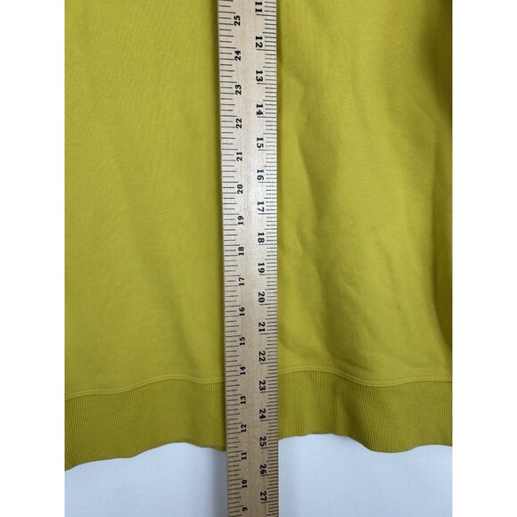 Lululemon Perfectly Oversized Crew Sweatshirt Pullover Bright Yellow Size 0 - Picture 4 of 10